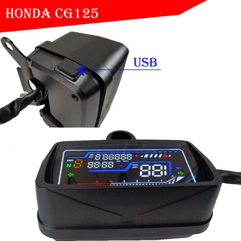 BAJAJct125 tmx125 2022 CG125 RUSI125 Motorcycle LED Instrument AssemblyJSLMotors