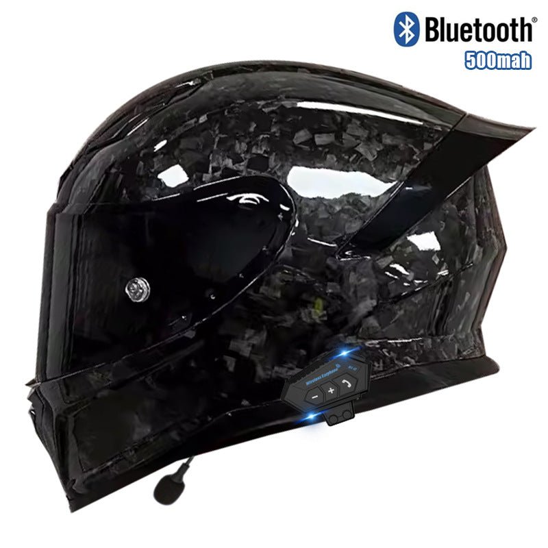 Carbon Fiber Safety helmet for motorcycle racing / ABS flip up （3C Certification）JSLMotors