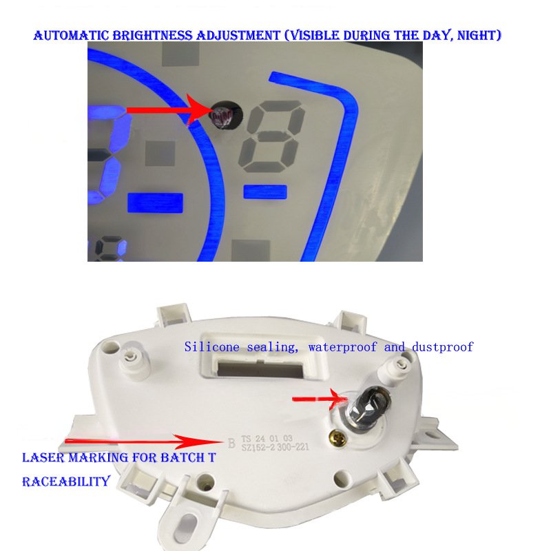 Crypton LC135 YAMAHA V1 Motorcycle Digital speedometerJSLMotors