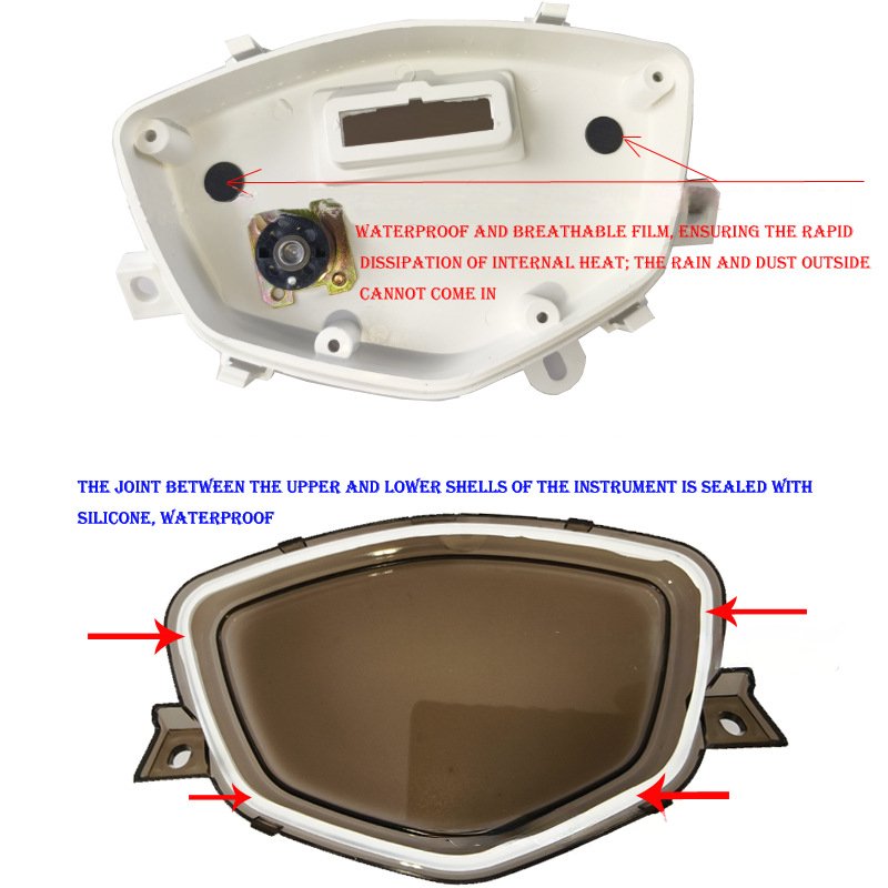 Crypton LC135 YAMAHA V1 Motorcycle Digital speedometerJSLMotors