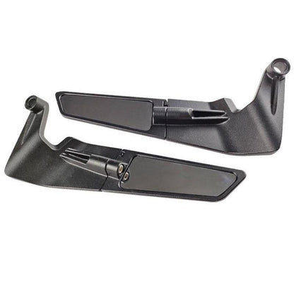 Knife Shape CNC Aluminum Alloy Motorcycle Rearview Mirrors Universal Side MirrorJSLMotors