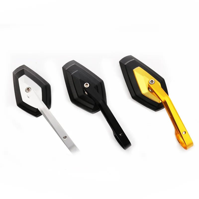 Modified universal motorbike accessories half CNC motorcycle electric rider rearview mirror motor side back mirrorJSLMotors