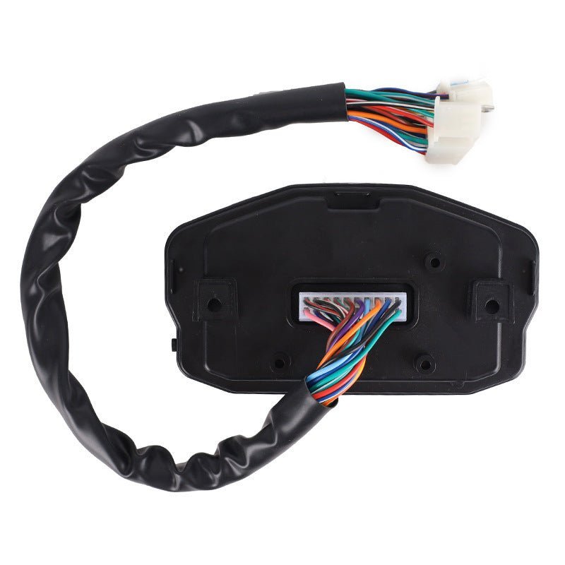 Motorcycle Modified LED LCD Instrument 12v Universal Tachometer Digital Odometer Multi - function SpeedometerJSLMotors