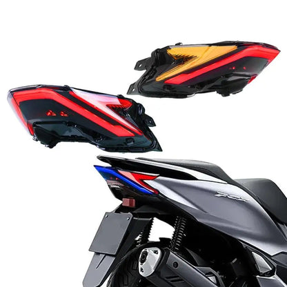 Motorcycle Modified Taillight Motorbike Brake Stop Lamp Signal Turn Light LED Rear Light For Honda Pcx 160 2021 - 2024 Tail LampJSLMotors