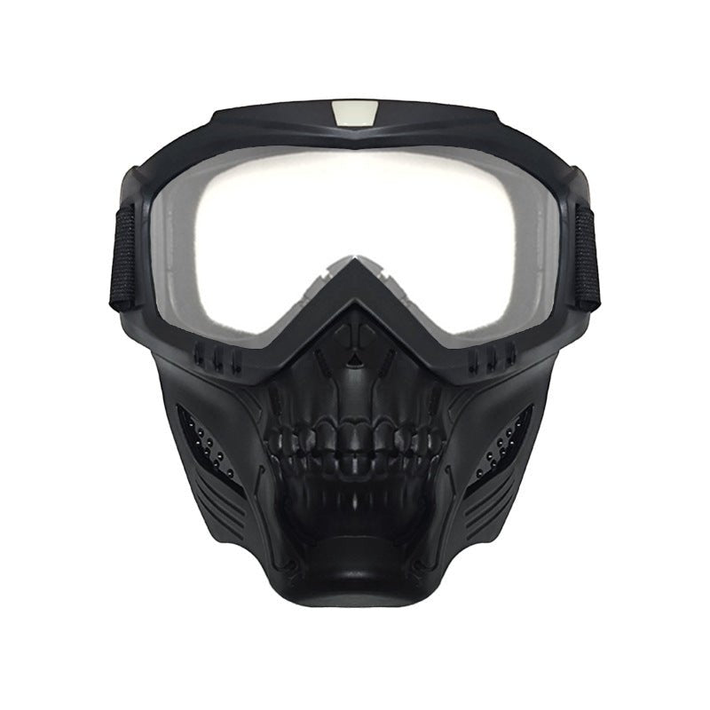 Wind and dust proof motorcycle skull shape riding mask - JSLMotors