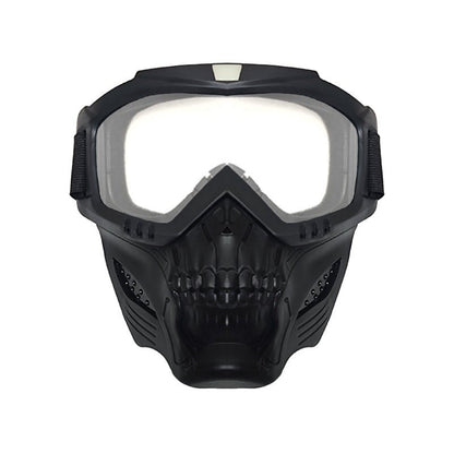 Wind and dust proof motorcycle skull shape riding mask - JSLMotors