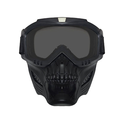Wind and dust proof motorcycle skull shape riding mask - JSLMotors